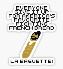 Pegatina La Baguette