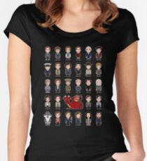 A Field Guide to the Common Cumberbatch (shirt) Women's Fitted Scoop T-Shirt