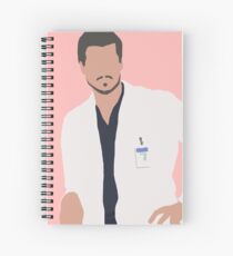 Mark Sloan Spiral Notebook