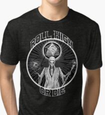 D20 Reaper - Roll High or Die d&d - Dungeons & Dragons Tri-blend T-Shirt