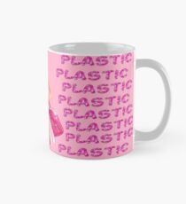 "Plastic" Glitter Pink Pastel Mug