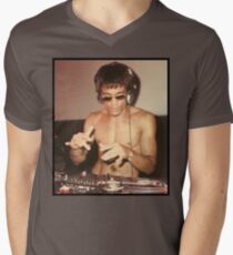 DJ Men's V-Neck T-Shirt