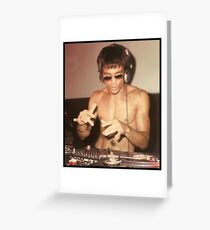 DJ Greeting Card