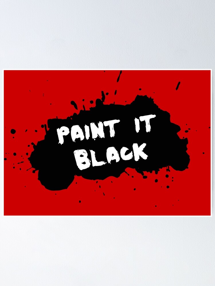 paint it black