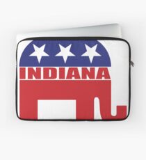 Indiana Republican Elephant Laptop Sleeve