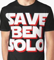 Save Ben Solo - alt Graphic T-Shirt