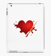 love with brush style iPad Case/Skin