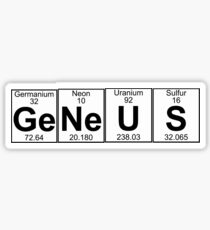 Genius Sticker