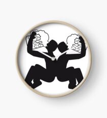 friends team crew cool funny face alive comic cartoon thirst logo beer pitcher drinking drinking party celebrate drinking alcohol symbol cool shirt oktoberfest Clock
