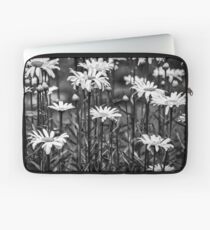 Black and White Daisies Laptop Sleeve