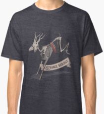 Seltsames Biologie-rustikales Antilopen-Skelett Classic T-Shirt
