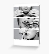 blunt Greeting Card