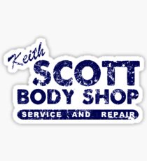 Keith Scott Body Shop Logo Sticker