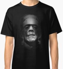 Frankenstein Monster Boris Karloff Face Classic T-Shirt