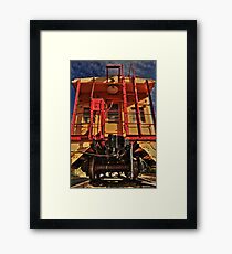 Caboose Framed Print