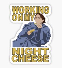 Liz Lemon - Night cheese Sticker