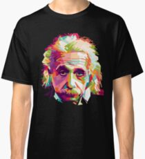 Albert Einstein Genius Space Cosmos Galaxy Universe Classic T-Shirt