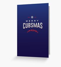 Merry Cubsmas Classic Greeting Card
