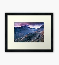 Rocky Mountains Framed Print