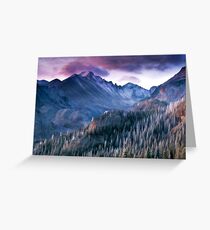 Rocky Mountains Greeting Card