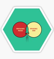 Replaceable Crew #SFSF Sticker