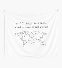 Wonderful World Wall Tapestry