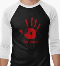 We Know Men's Baseball ¾ T-Shirt