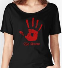 We Know Women's Relaxed Fit T-Shirt