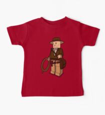 Lego Indiana Jones Harrison Ford Adventure Treasure Baby Tee