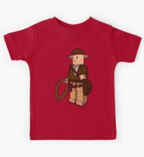 Lego Indiana Jones Harrison Ford Adventure Treasure Kids Tee