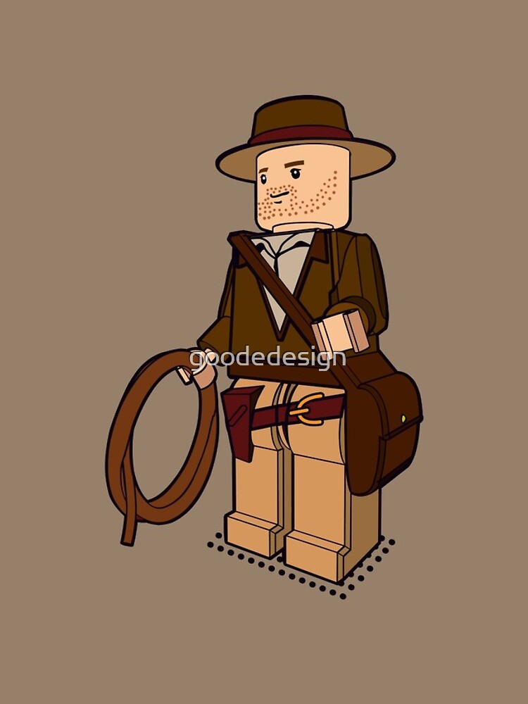 Lego Indiana Jones Harrison Ford Adventure Treasure by goodedesign