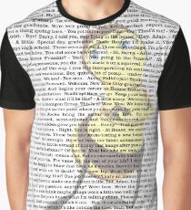 bee movie script Graphic T-Shirt