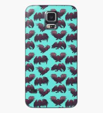 Mothman Kawaii Cryptid Hülle & Klebefolie für Samsung Galaxy