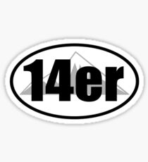 14er Sticker