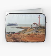 Nova Star Ferry Rounds Cape Forchu for the First Time Laptop Sleeve