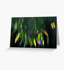 Reflection In The Pond Greeting Card