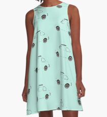 500 clear A-Line Dress
