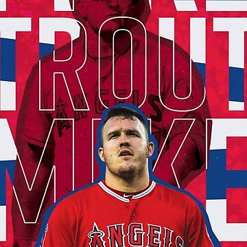 Mike Trout #27 Art Board Print for Sale by DaSportsMachine
