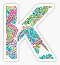 Letter K Sticker