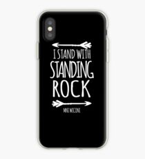 I Stand With Standing Rock T-Shirt iPhone Case