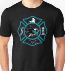 San Jose Fire - Sharks style Unisex T-Shirt