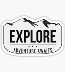 Explore - Adventure Awaits Sticker