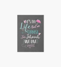 FOR JEHOVAH WE LIVE Art Board