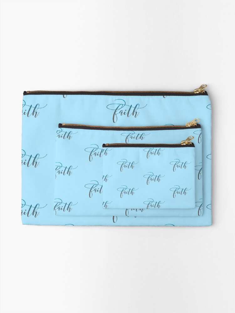Alternate view of Just Faith Zipper Pouch