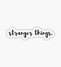 Stranger Things: Stickers | Redbubble