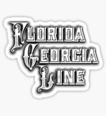 Florida Georgia Line Logo Sticker