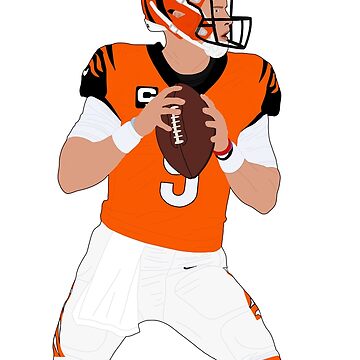 Joe Burrow Orange Bengals Jersey - #9 Joe Burrow Lightweight Hoodie | Redbubble