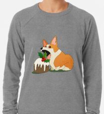 Christmas Corgi Lightweight Sweatshirt