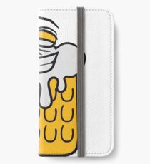 cool funny face alive comic cartoon thirst logo beer pitcher drinking drinking party celebrate drinking alcohol symbol cool shirt oktoberfest iPhone Wallet/Case/Skin