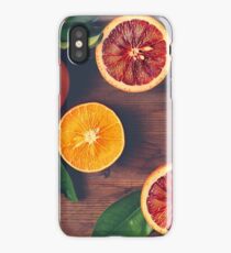 Still Life with Ripe Juicy Citrus Fruits iPhone Case/Skin